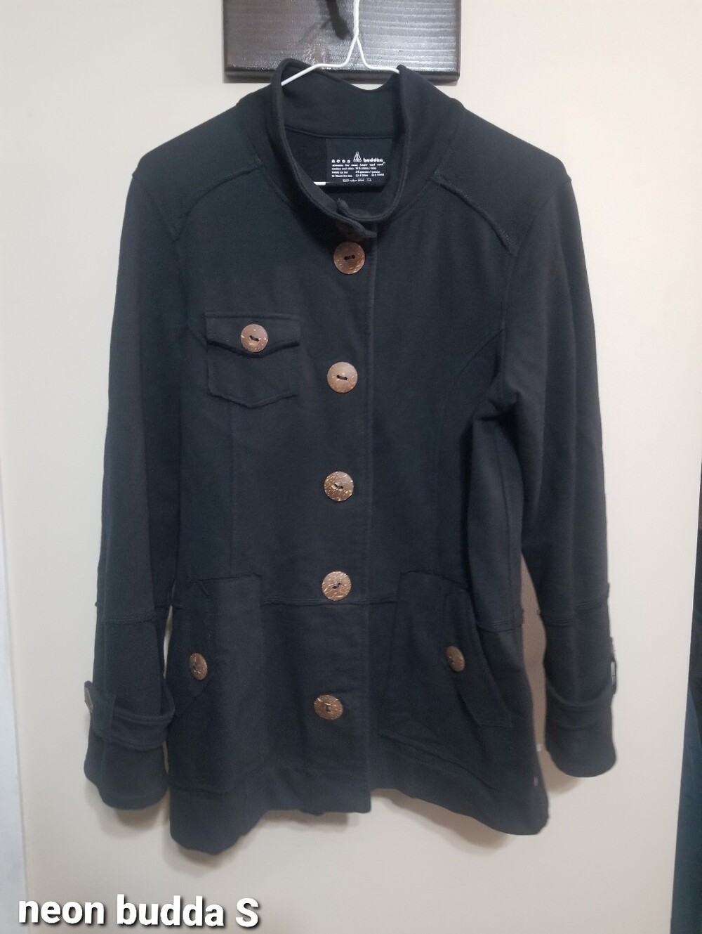 Neon Budda Cardigan Jacket Small